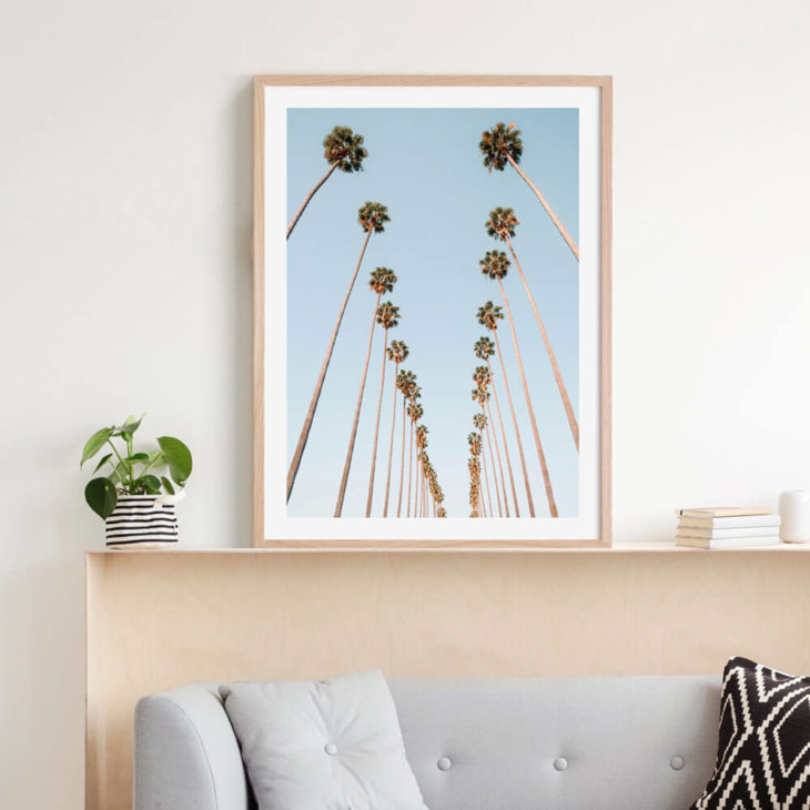 Streets-of-LA-Lifestyle-Framed-Print