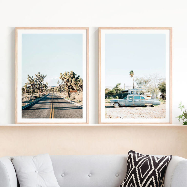 Desert-Road-Desert-Caddy-Lifestyle-Framed-Pritns