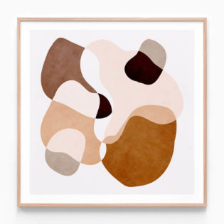 FP1024-Terra-Shapes-No-3-Oak-Framed-Print