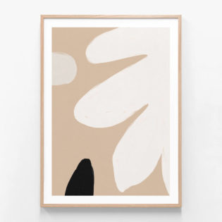 FP1119-Abstract-Form-03-Oak-Framed-Print