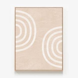 FP1122-Beige-Arches-Oak-Framed-Canvas-Print