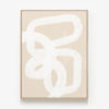 FP1143-Graphic-Line-No-1-Oak-Framed-Canvas-Print