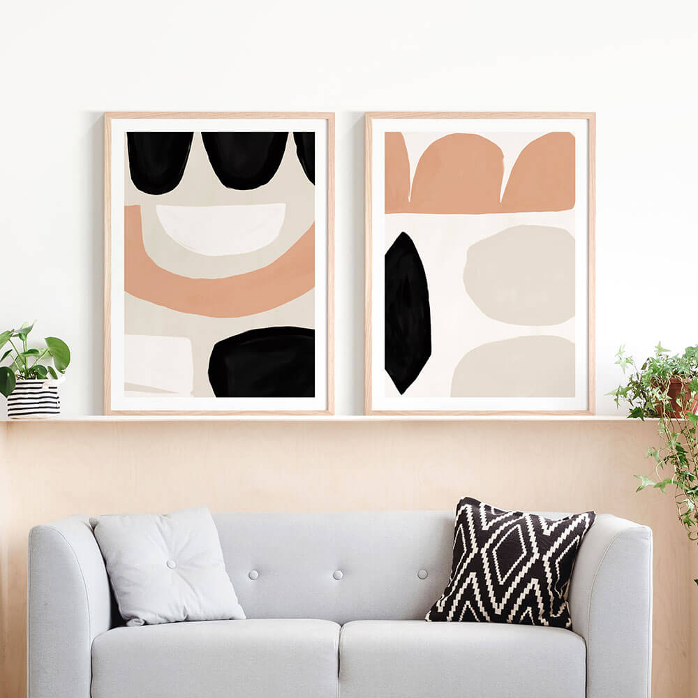 Solid Shapes 1 | Framed Print or Poster Wall Art | 41 Orchard
