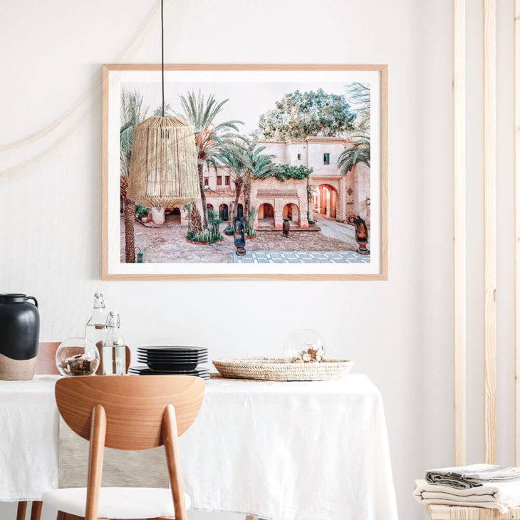 Agadir-Streets -Lifestyle-Framed-Print