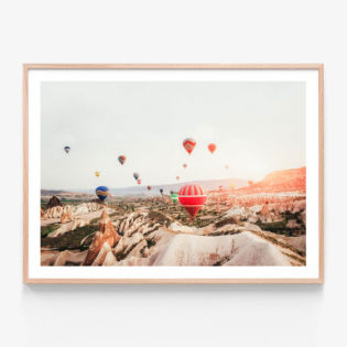 FP1147-Cappadocia-Oak-Framed Print