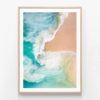 FP1157-Wild-Coast-1-Oak-Framed Print