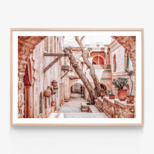 FP1159-Agadir-Medina-Oak-Framed Print