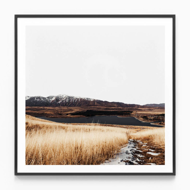FP1168-Lake-Tekapo-Black-Framed Print