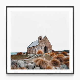 FP1170-Good-Shepherd-Black-Framed Print