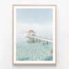 FP1178-Island-Resort-Oak-Framed Print