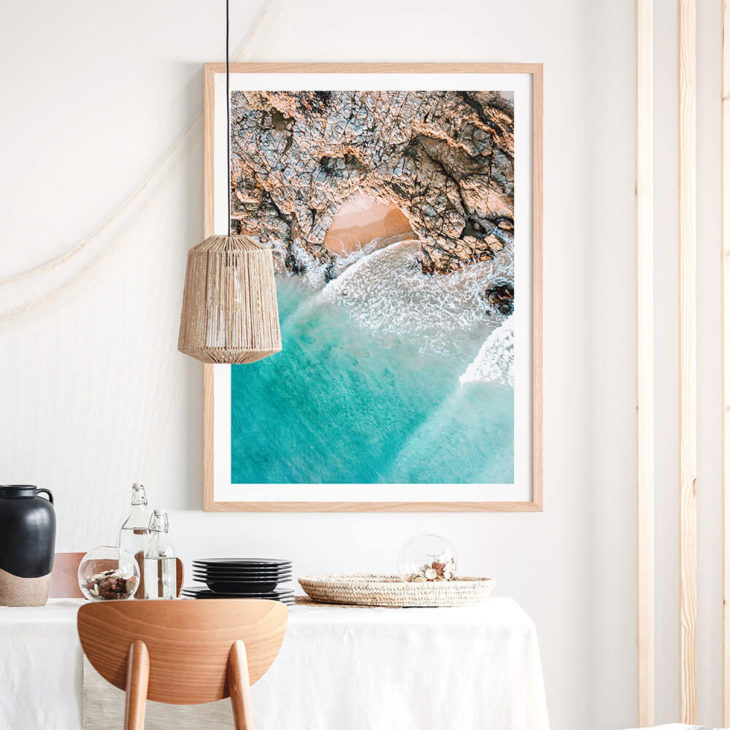 Overhead-Coast -Lifestyle-Framed-Print