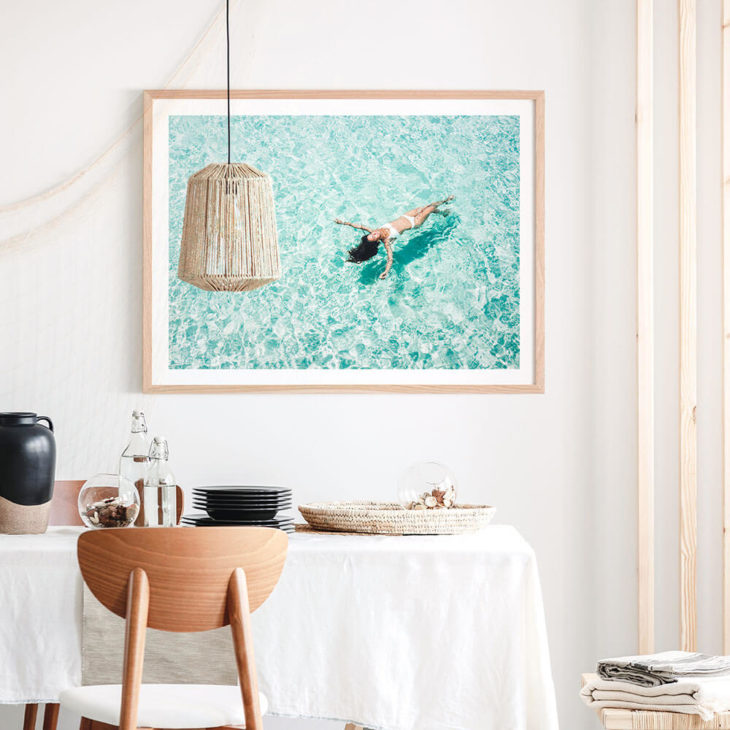 Tranquil-Swim -Lifestyle-Framed-Print
