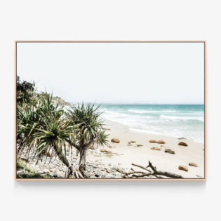Byron-Beach-Oak-Framed-Canvas