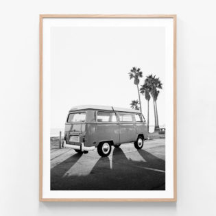 Cali-Van-Oak-Framed-Print