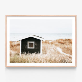 Nordic-Coast-Oak-Framed-Print