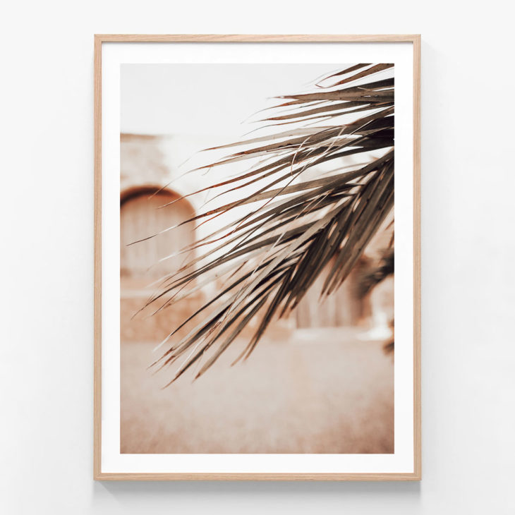 Old-Town-Palm-Oak-Framed-Print