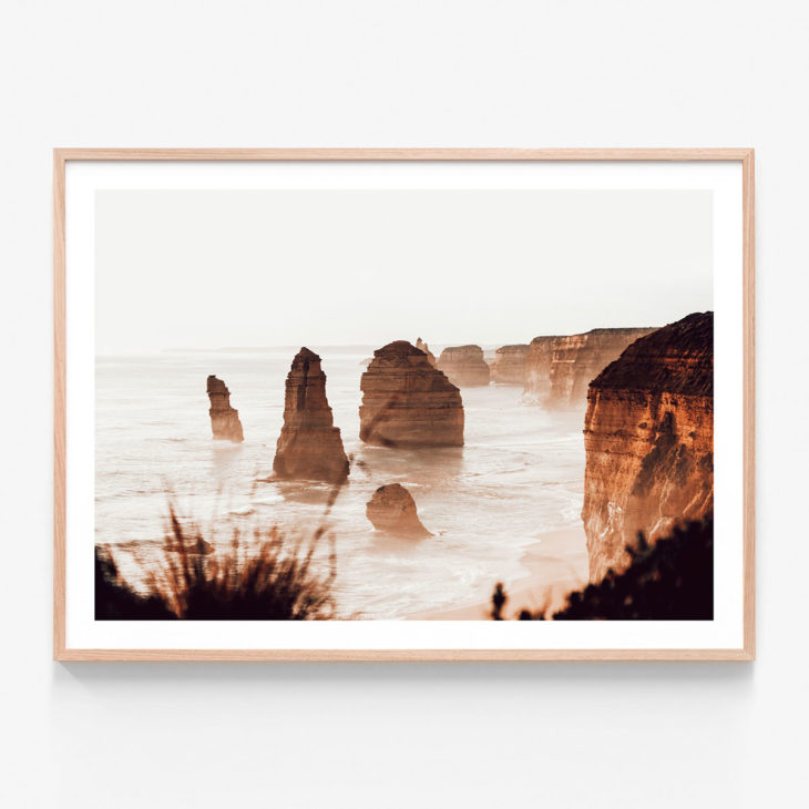 Twelve-Apostles-1-Oak-Framed-Print