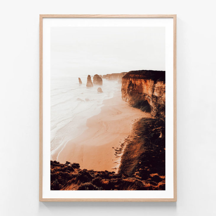 Twelve-Apostles-3-Oak-Framed-Print