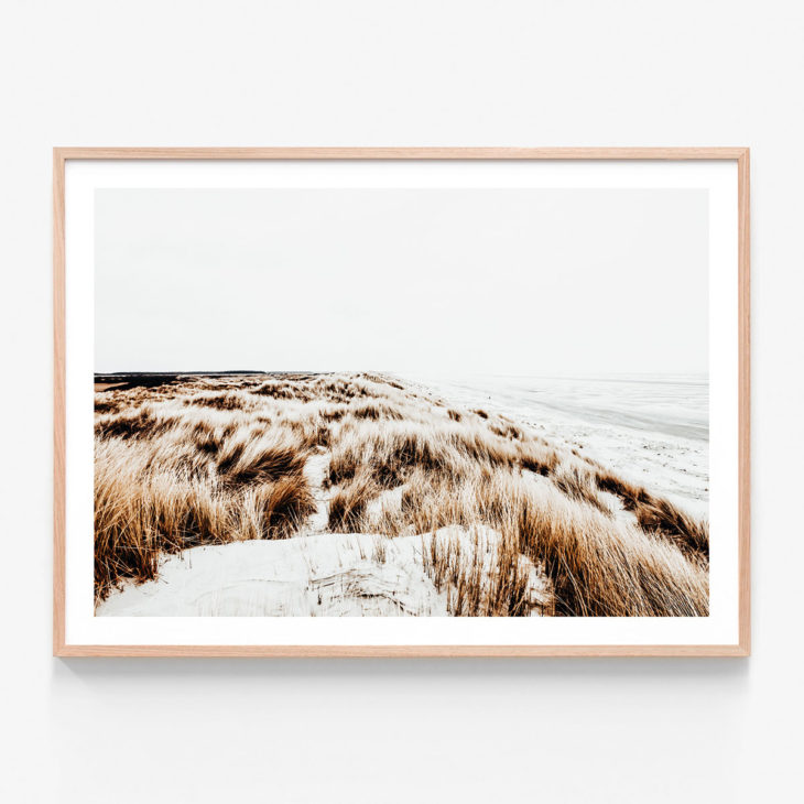 Winter-Coast-Oak-Framed-Print