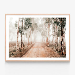 Winter-Gums-Oak-Framed-Print